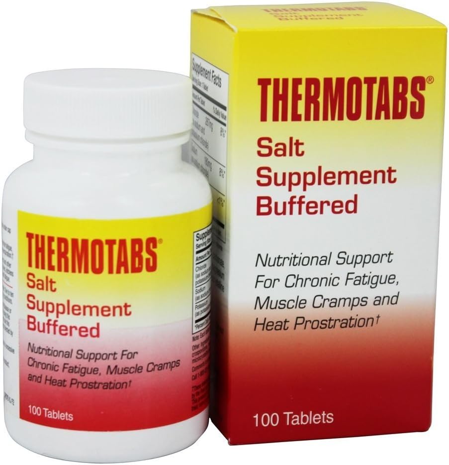 Thermotabs Salt Supplement, Buffered, 100 Tablets 2