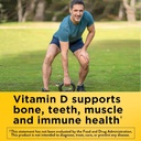 Nature Made Vitamin D3 K2, 5000 IU (125 mcg) Vitamin D, Dietary Supplement for Bone, Teeth, Muscle and Immune Health Support, 30 Softgels, 30 Day Supply - Pack of 2 3