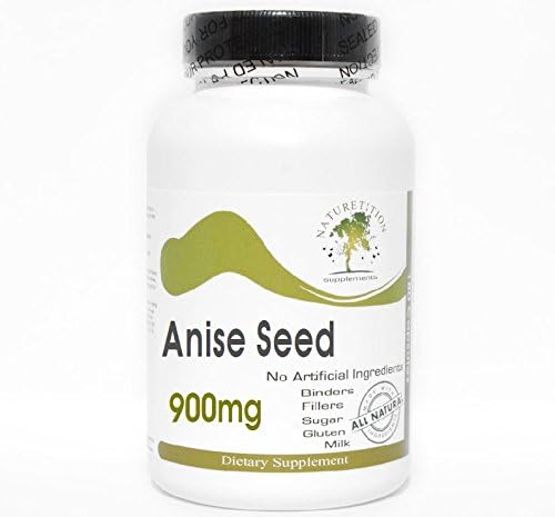 Anise Seed 900mg ~ 180 Capsules - No Additives ~ Naturetition Supplements 2
