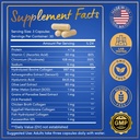 Thermogenic Multi Collagen Burn Capsules - Hydrating Hyaluronic Acid, Marine Collagen Supplements for Women and Men & Vitamin C - Hydrolyzed Collagen Complex 5 Types- 2-Pack, 180 Pills 3