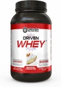 Driven WHEY- Grass Fed Whey Protein Powder: Delicious, Clean Protein Shake- Improve Muscle Recovery with 23 Grams of Protein with Added BCAA and Digestive Enzymes (2 lb, Banana Pie) 2