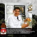 Herbal Circulation Support Capsules 180s | Supports Circulatory Wellness with Hawthorn, Garlic, Ginkgo, Cayenne, Milk Thistle, Bilberry & Valerian | Supports Vitality & Daily Wellness 5