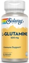 SOLARAY L Glutamine Capsules 500 mg - Immune Support - Free Amino Acid - Lab Verified, 60-Day Money-Back Guarantee, 50 Servings, 50 VegCaps 2