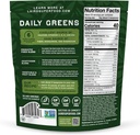 Laird Superfood Prebiotic Daily Greens Powder – Essential Vitamins & Minerals - Prebiotic Fiber, Adaptogen and Fruits & Vegetables – Supports Gut Health – Non-GMO, Vegan - 14.8 oz Bag, Pack of 1 3
