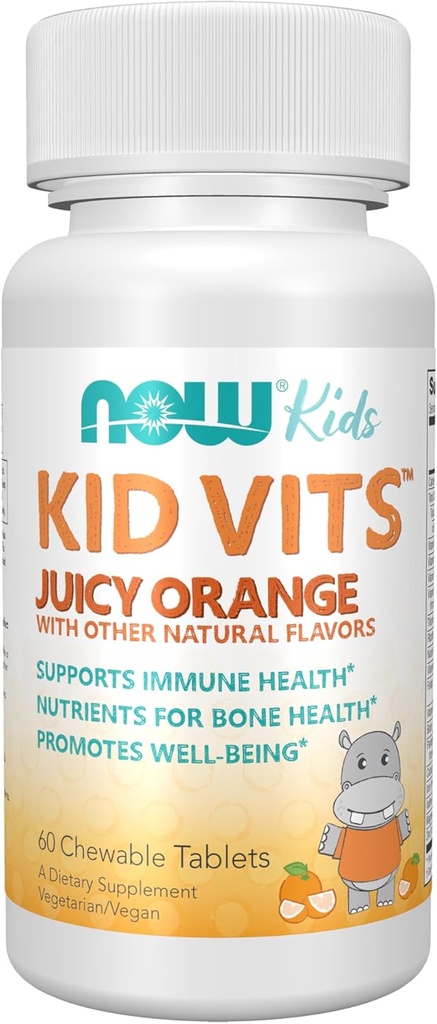NOW Foods Kid Vits Berry Lemonade 120 Chewable Tablet 5