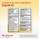 Glenmark Maximum Strength Famotidine Tablets, 20 mg, Acid Reducer for Heartburn Relief, 100 Count 3