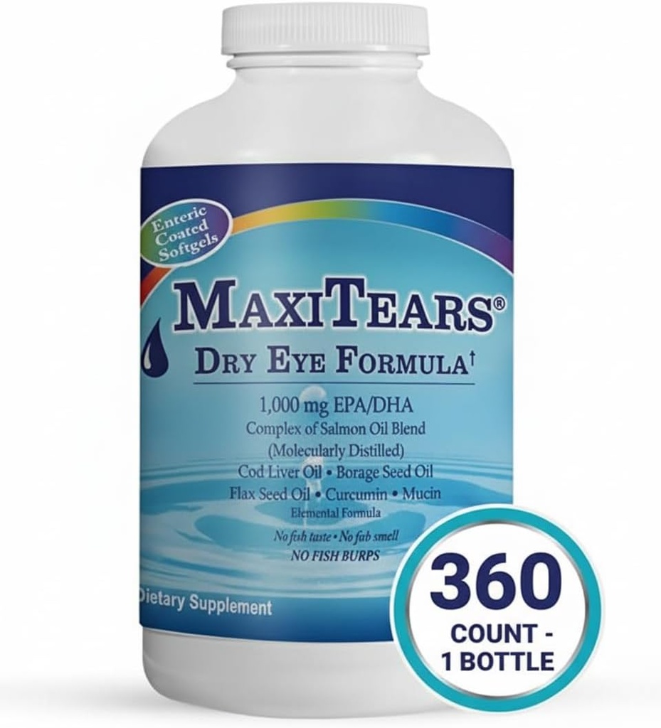 MaxiTears® Dry Eye Formula - 360 Ct - 1 Bottle 2