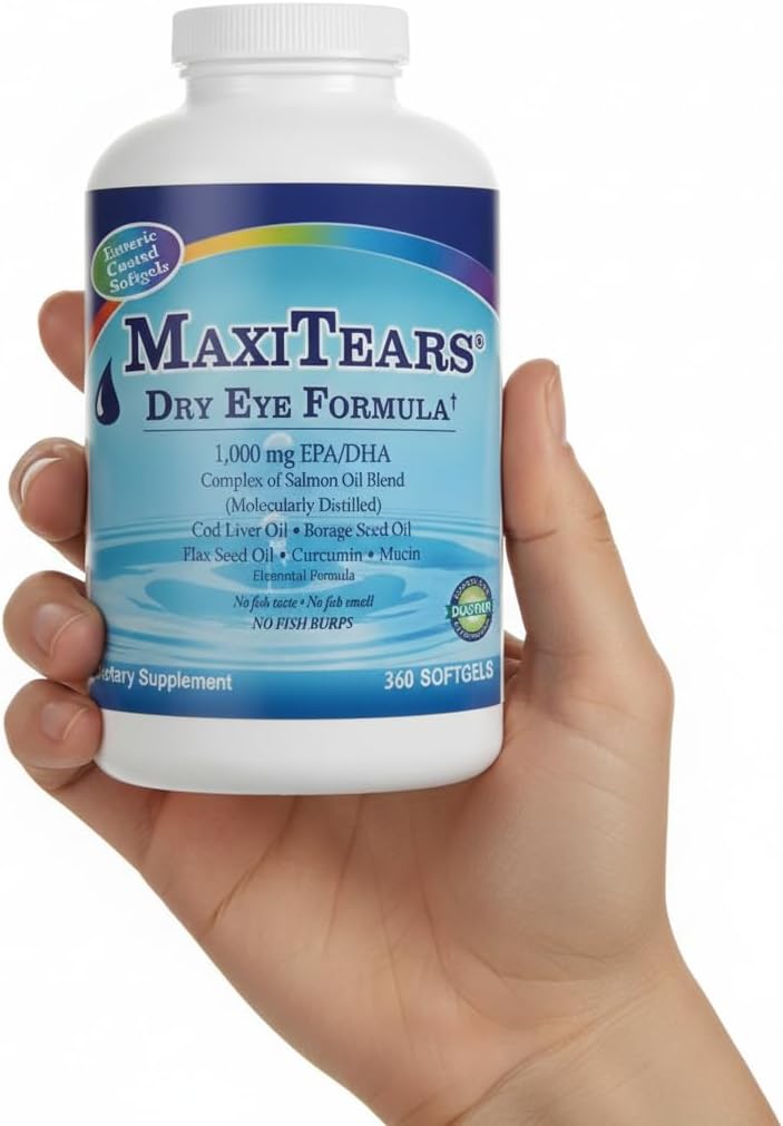 MaxiTears® Dry Eye Formula - 360 Ct - 1 Bottle 3