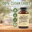 Medicine Man Plant Co. Blood Pressure Support 120 Capsules - Natural Herbal Pills with Hawthorn, Rosella Hibiscus, and Ginger - Organic and Herbal Supplement 4