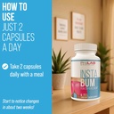 InstaBum Bum Enhancement Pills – Lift, Shape, and Fill Glutes – Fast Growth for Bigger Butt and HIPS – No Gummies. Visible Results in 1-2 Weeks 5