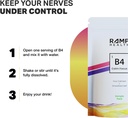 B4 - Supplement - Available in 6 Flavors - L-Theanine, Lemon Balm Extract, and More - 10 Count (10 Packets, Citrus Smooth) 4