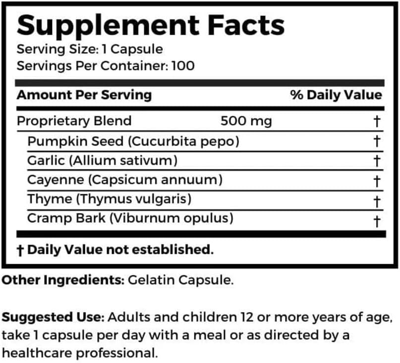 Dr. Clark Raz-Caps Supplement, 500mg, 100 Gelatin Capsules 5