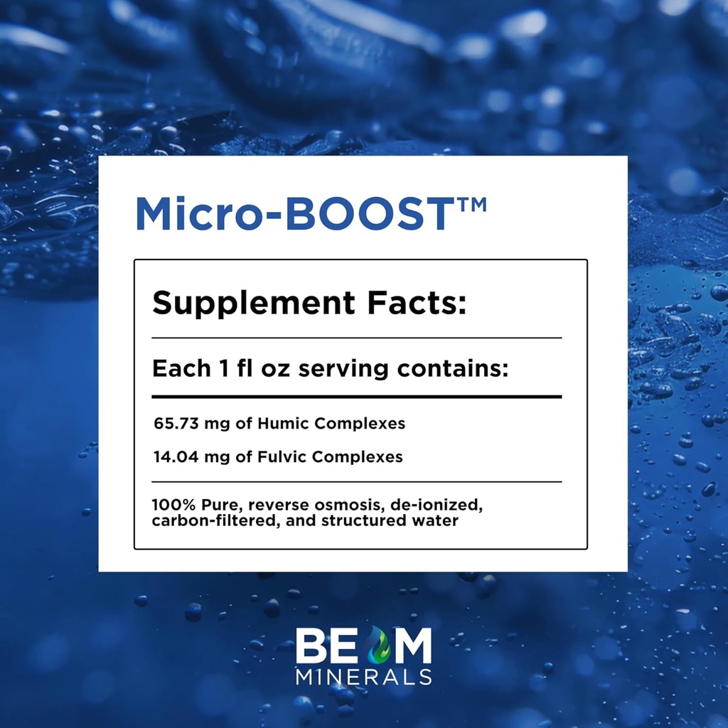 BEAM Minerals Micro-Boost | Complete Mineral Supplement | All The Minerals, Without All The Pills | 32 fl Oz 3