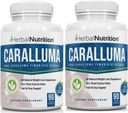 Herbal Nutrition Caralluma Fimbriata 180 Capsules Two Bottle Pack Maximum Strength 10:1 Extract Ratio 1200mg All-Natural Diet, Energy, Endurance and Weight Management Supplement 2