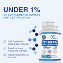Genex Formulas TMG Supplement 1000mg (360 Capsules) - NSF Certified for Safety, Quality & Label Accuracy - Betaine Anhydrous Trimethylglycine - Liver Supplement - Gluten Free & Non-GMO - 30-Day Supply 4