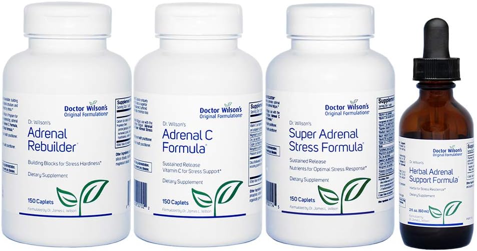 Dr. Wilson's Adrenal Fatigue Protocol kit for Adrenal Support HASF Large 2