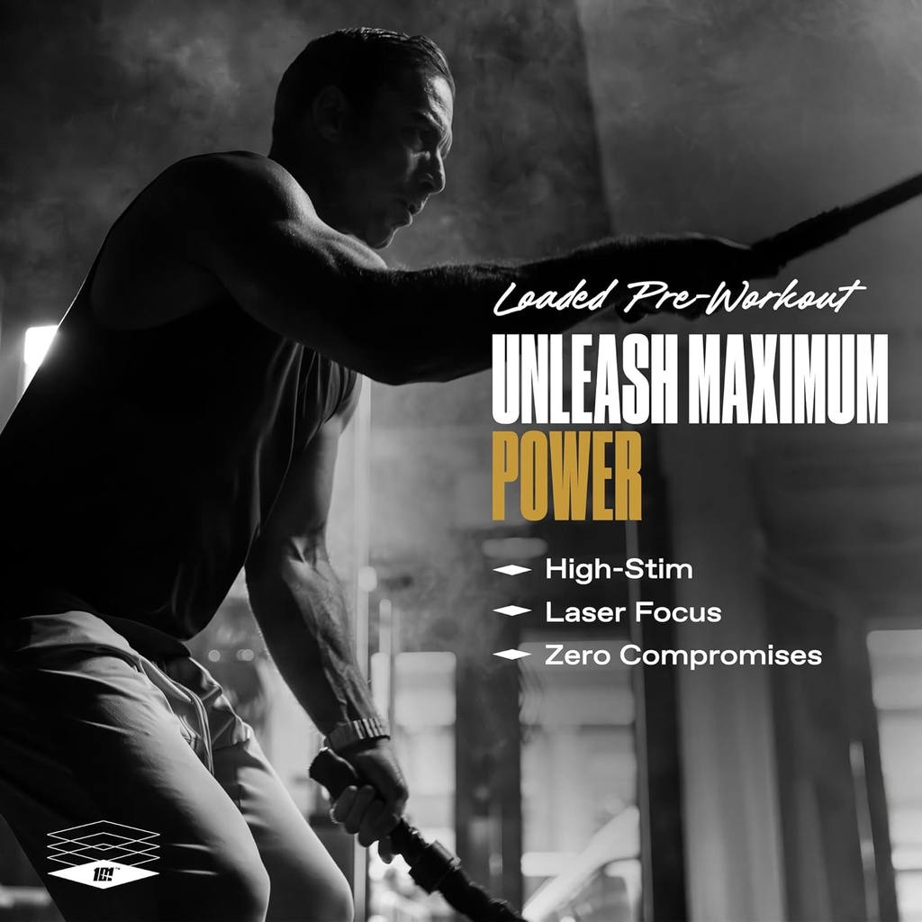 ONE OF ONE Loaded Pre-Workout – High-Stim Energy, Focus & Endurance with EndoFlo™, Genius Pure™ Alpha GPC, NeuroRush™, Dynamine®, No Crash, Gluten Free – Snow Cone 5