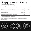 Force Factor L-Arginine, Nitric Oxide Supplement with BioPerine to Help Build Muscle & Support Stronger Blood Flow, Circulation, Nutrient Delivery, & Pumps, L-Arginine 3000mg, 150 Count (Pack of 2) 6