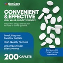 GenCare - Cetirizine HCL 10 mg (200 Caplets) - 24 Hour Allergy Relief Pills - Non Drowsy Generic OTC Allergy Medication - Antihistamine Medicine for Sneezing, Runny Nose & Itchy Eyes - Generic Zyrtec 5