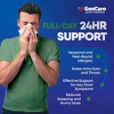 GenCare - Cetirizine HCL 10 mg (200 Caplets) - 24 Hour Allergy Relief Pills - Non Drowsy Generic OTC Allergy Medication - Antihistamine Medicine for Sneezing, Runny Nose & Itchy Eyes - Generic Zyrtec 6