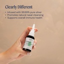 Ameo Life Aloe-Infused Colloidal Silver Nasal Spray 24 PPM - Nose Spray with Natural Ingredients for Soothing Relief of Nasal Congestion, Sinus Congestion, Mucus, & Irritation - for Daily Use (2 oz) 5