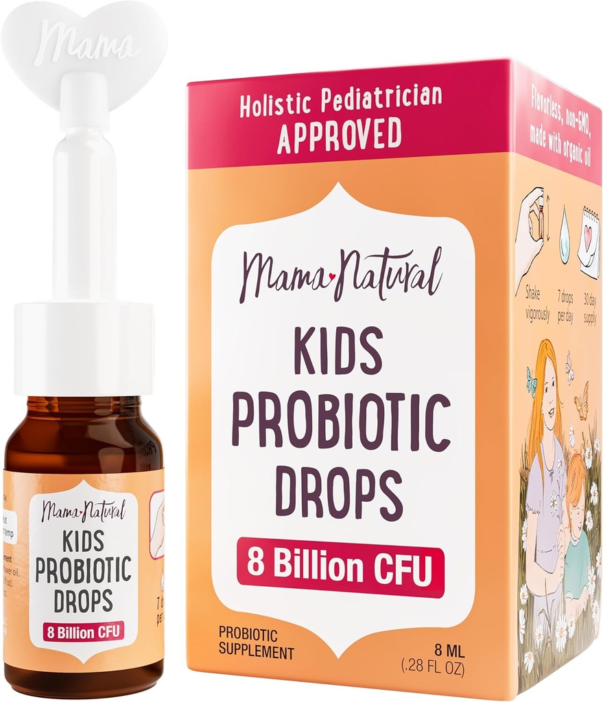 Mama Natural Kids Probiotic Drops 2