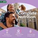 Multivitamin Gummies for Adults, Daily Gummy Vitamin for Women & Men, Immune Support Multivitamin Supplement, Ault Multi VIT Vitamin with Vitamins A, C, D, E, B-6, B-12, Zinc - 60 Gummies 5