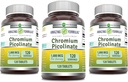 Amazing Formulas Chromium Picolinate | 1000 Mcg Tablets Supplement | Non-GMO | Gluten Free | Made in USA (3 Pack, 120 Count) 2