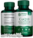 Prime Code [ 3 𝐢𝐧 𝟏] CoQ10 250mg with Magnesium Glycinate and Vitamin E | CoQ10 Capsules 250mg | Magnesium Glycinate 200mg | Vitamin E 15mg | Non-GMO | Gluten & Soy Free | Vegan 2
