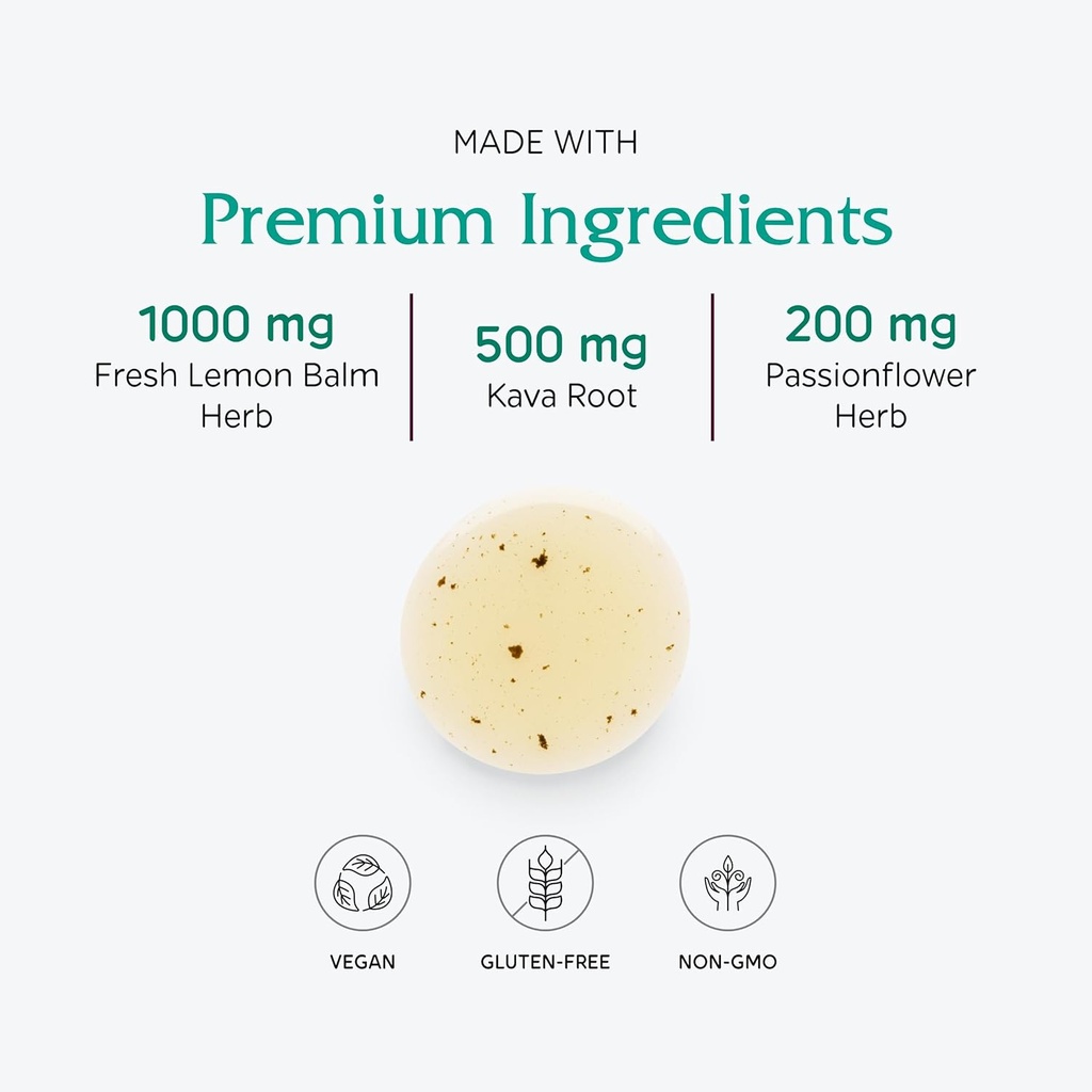 Vitanica Daily Calm Tonic, Natural Liquid Stress Relief Supplement, Dr. Formulated, Organic Lemon Balm, Kava Kava and Passion Flower, for Women, Men & Adults, Vegan, 4 Ounce (Daily Calm Tonic) 5