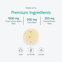 Vitanica Daily Calm Tonic, Natural Liquid Stress Relief Supplement, Dr. Formulated, Organic Lemon Balm, Kava Kava and Passion Flower, for Women, Men & Adults, Vegan, 4 Ounce (Daily Calm Tonic) 5