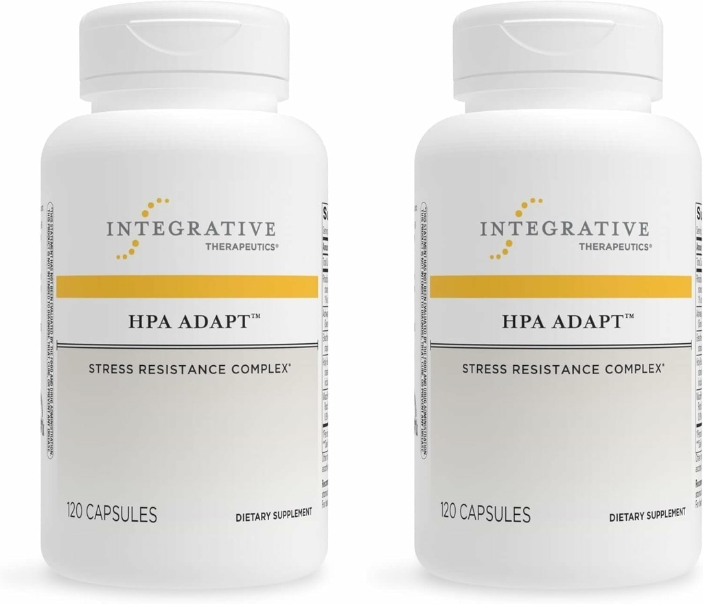 Integrative Therapeutics HPA Adapt - Adaptogenic Supplement for Stress Support* - Includes Ashwagandha, Rhodiola & Other Adaptogenic Herbs* - Vegan, Dairy-Free & Gluten-Free - 240 Capsules 2