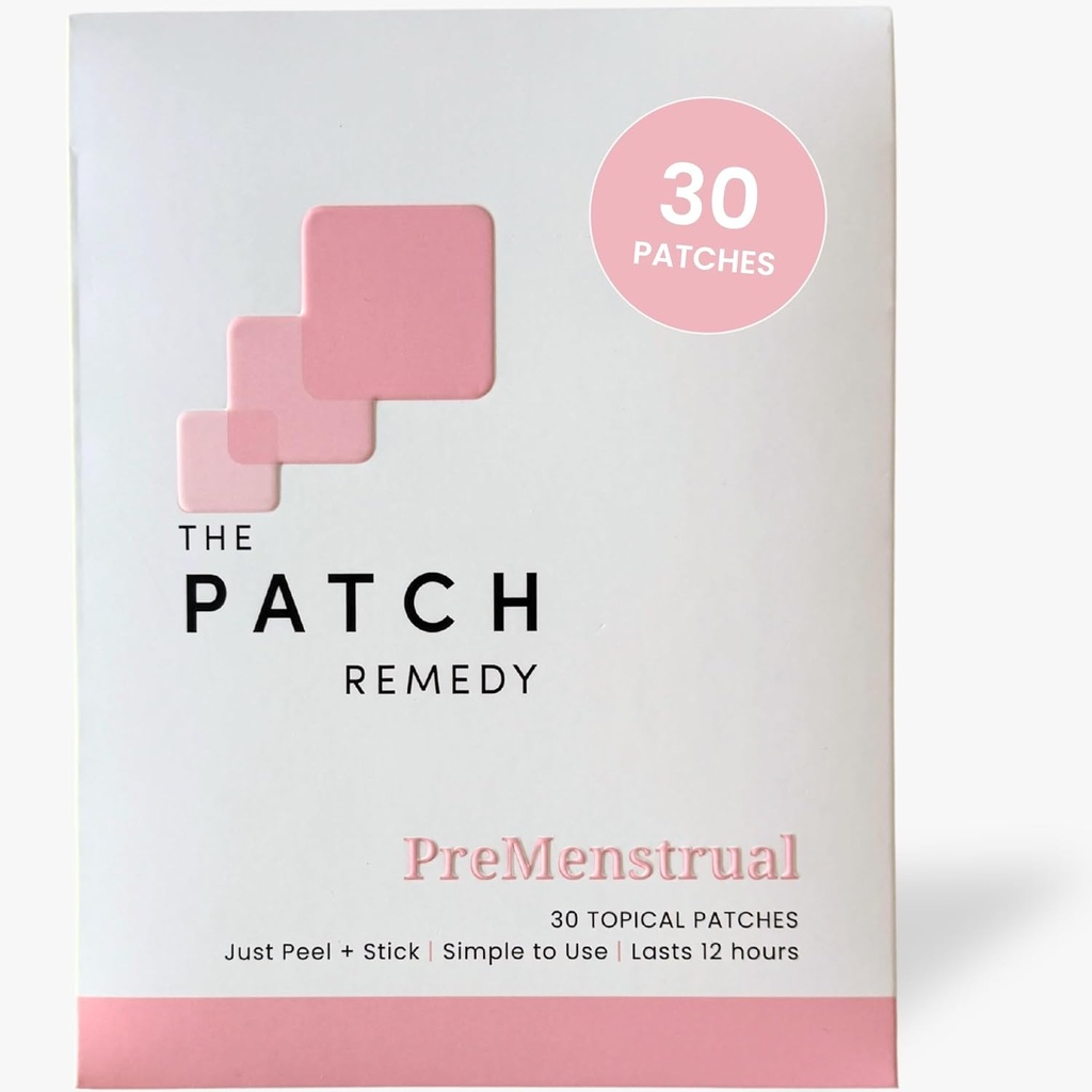 The Patch Remedy Pre Menstrual Patch | Chasteberry, Magnesium, Evening Primrose, Dong Quai, B6 & Vitamin E | 30 Patches 2