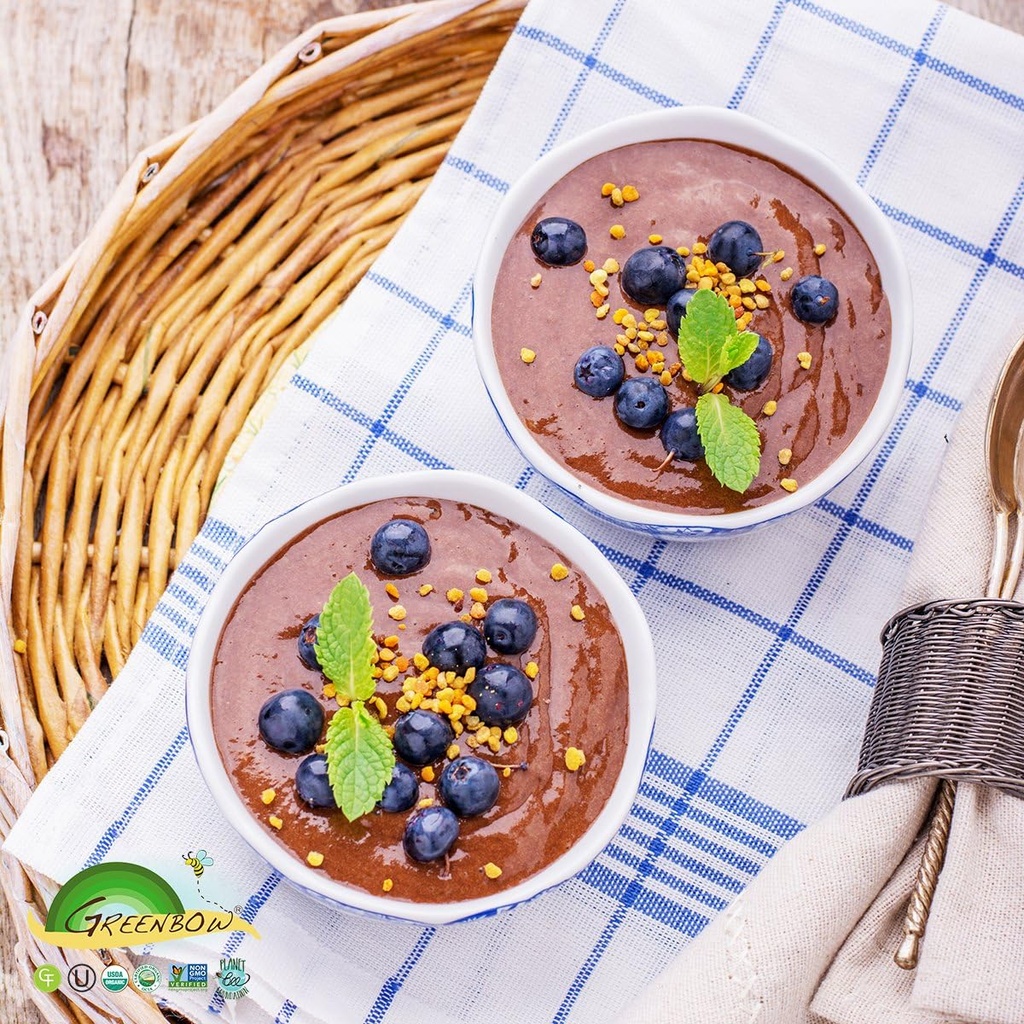 Greenbow Organic Bee Pollen - 100% USDA Certified Organic, Non-GMO, Halal, Kosher Certified, Pure & Natural Bee Pollen - Superfood Packed with Proteins, Vitamins & Minerals - Gluten Free - 311g 5