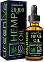GreenIVe Hemp Drops 28,000mg Naturally Grown Hemp Oil Drops Vegan Omegas Natural Potent Results (4 Pack) 3