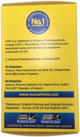 Macushield Macushield Capsules 90Caps (2 Pack) 4