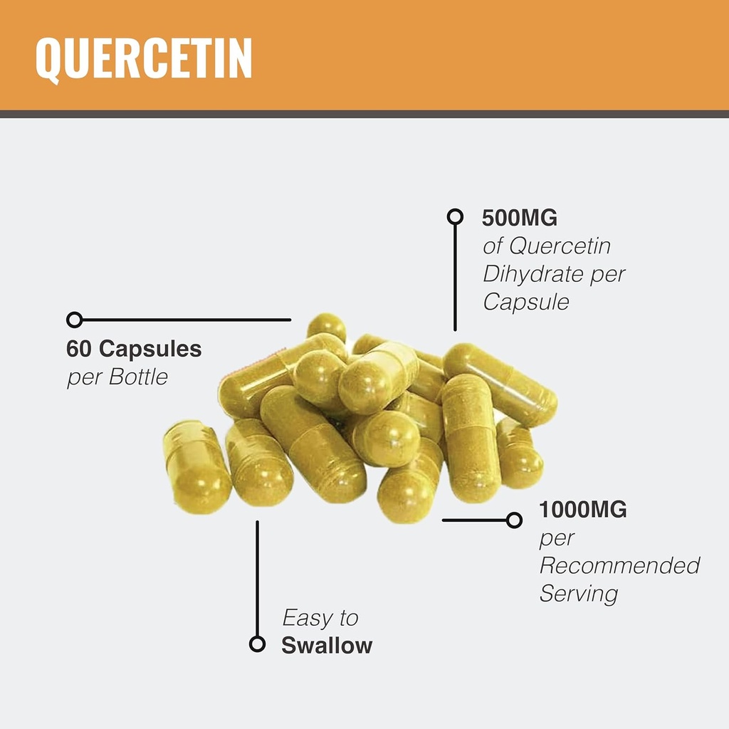 MAAC10 Quercetin 1000mg Serving Immune & Sirtuin Longevity Suppport 4