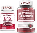 Vitamin B12 Sublingual 10000 mcg+ Beet Root Gummies 2