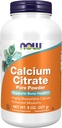 NOW Calcium Citrate, 8-Ounces (Pack of 3) 3