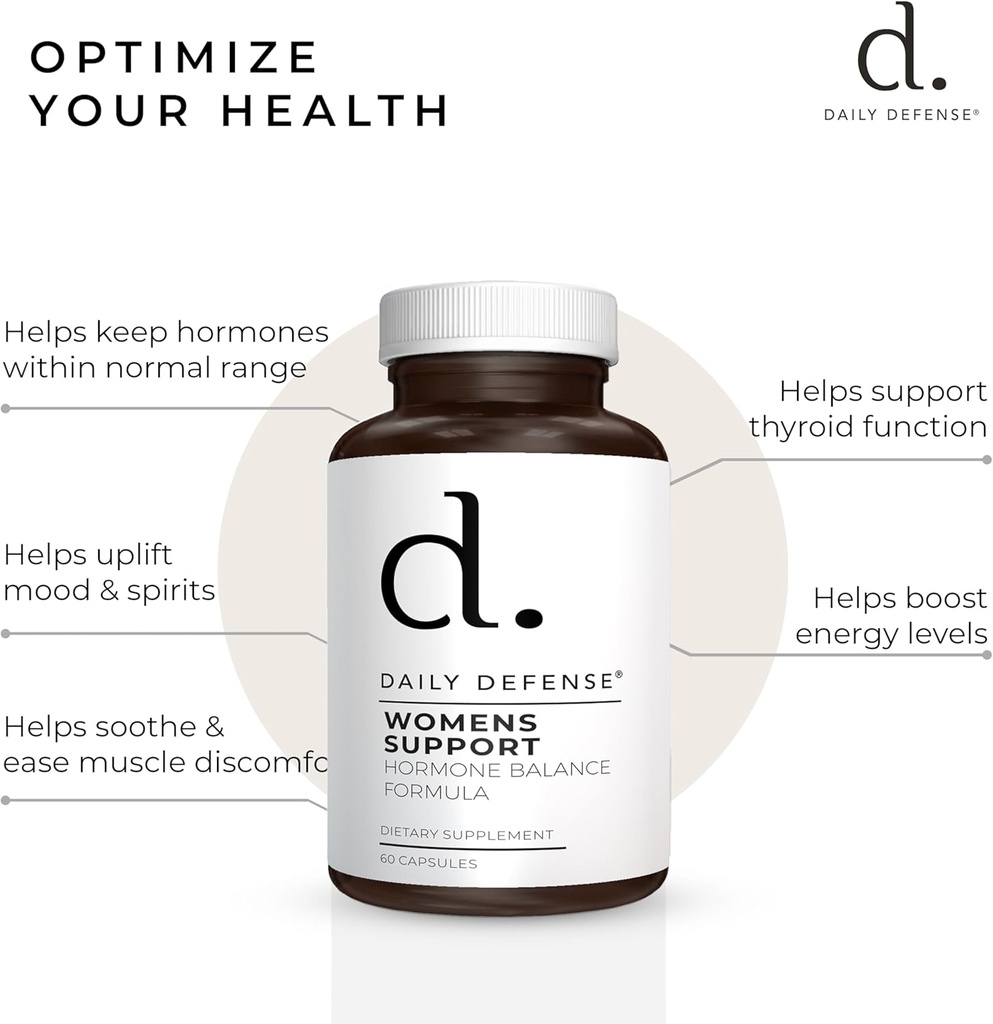 Menopause Supplements for Women - Supplements for Women with Dong Quai Root, Black Cohosh, Red Clover, Chasteberry, Wild Yam Root for Hot Flashes Menopause Relief - 60 Capsules, Made in the USA 6