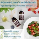 Neurobalance + Multivitamin & Minerals for Men Vegan Bundle, High Absorption Zinc, Magnesium & B6 Supplement + Sustained Release Multivitamin by Igennus 4
