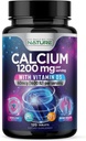 Calcium 1200mg with Vitamin D3 for Best Absorption - Advanced Bone Support Supplement, 1200 mg Calcium Carbonate & 1600 IU Vitamin D3, Slow Release for Immune Support, Easy to Swallow, 120 Tablets 2