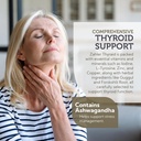 Zahler Thyraid - Thyroid Support Complex with Iodine, Zinc, L-Tyrosine, Ashwagandha, Forskholii - Pure Thyroid Support for Women and Men - Kosher Gluten Free Non-GMO Thyroid Supplement (60 Capsules) 4