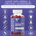 KSM-66 Ashwagandha Gummies w/Lemon Balm & Vitamin D (Max Strength 750mg per Gummy) - Herbal Vegan & Gluten Free - Calm Mood Relaxation - Support Stress - Gummies for Adults Kids Women Men (60 Count) 3