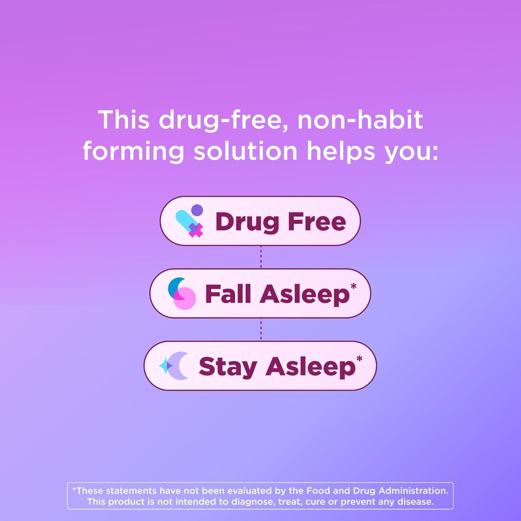 OLLY Kids Sleep Gummy, 0.5mg Melatonin, L Theanine, Chamomile, and Lemon Balm, Childrens Chewable Supplement, Raspberry - 50 Count 4