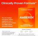 Amberen Menopause Supplement for Women, 60 Capsules, Clinically Proven, Helps Support Hormone Balance, Helps Relieve 12 Menopause Symptoms: Hot Flashes, Night Sweats, Mood Swings and More 6
