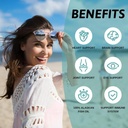 Triple Strength Wild Alaskan Omega-3 2500mg + EPA 1,300mg + DHA 1,200mg, Supplement for Heart and Joint Health, 120 Softgels 60 Day Supply 5