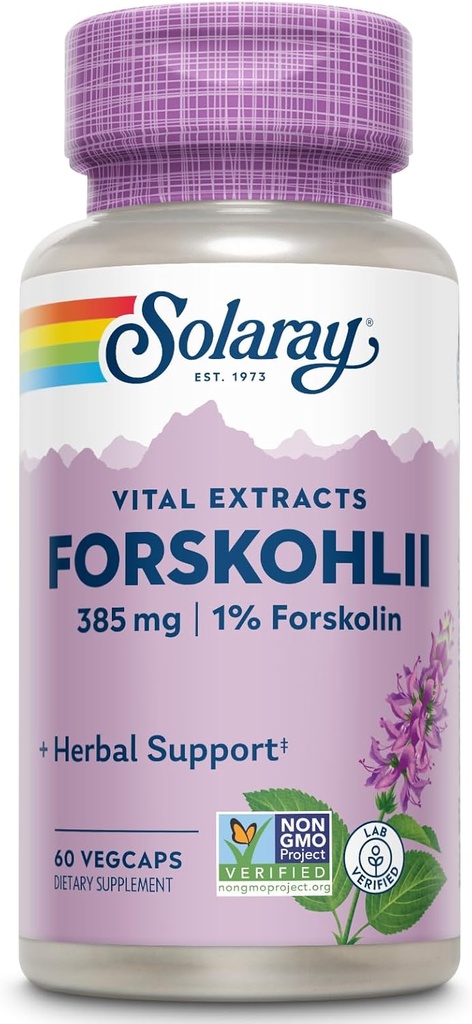 SOLARAY - Forskohlii, 385 mg | 60 Capsules 2