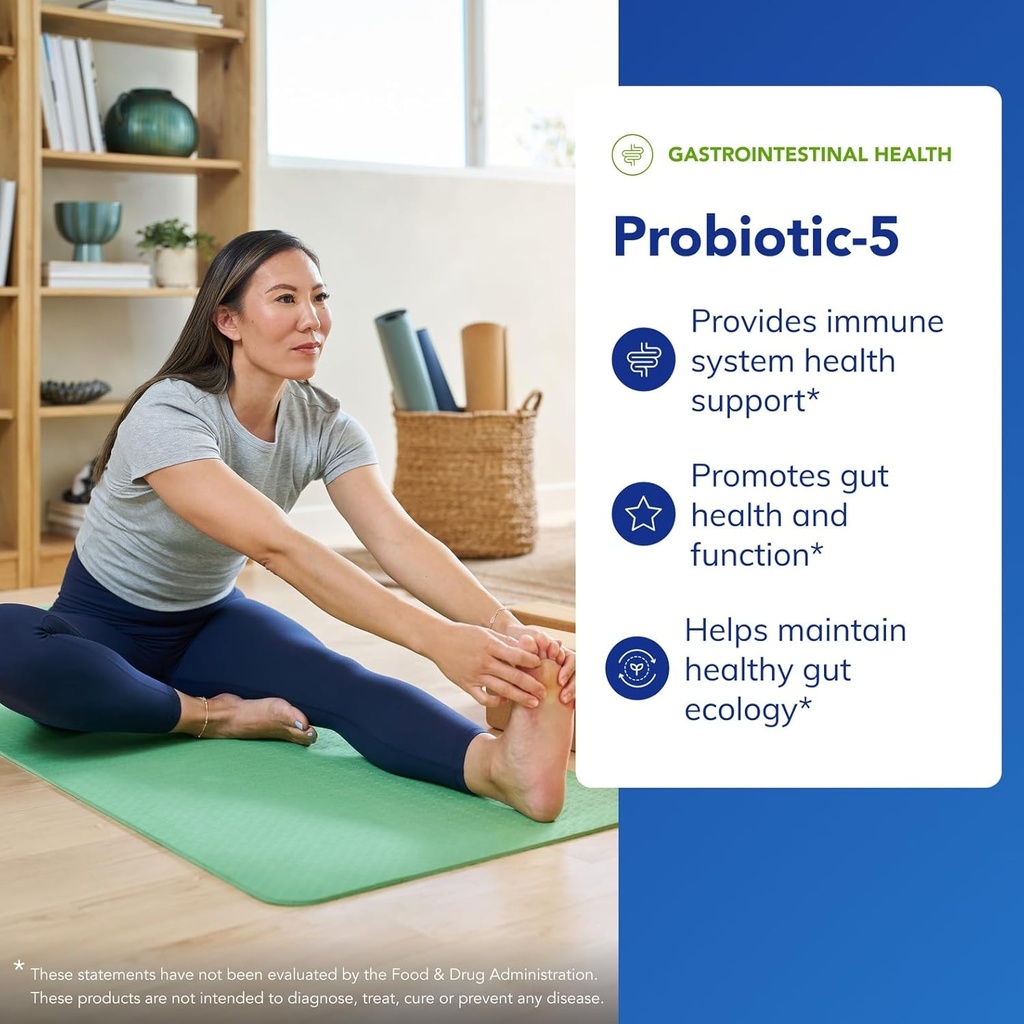 Pure Encapsulations Probiotic-5 | Dairy and Soy Free Probiotic Blend to Support Immune and Gastrointestinal Health | 60 Capsules 4