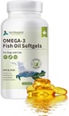Omega 3 Fish Oil for Dogs and Cats, Dog & Cat Fish Oil Pet Supplement, Skin and Coat Supplement for Shedding, Dry Itchy Skin and Allergies, Rich in EPA & DHA with Omega 3 Fatty Acids 2